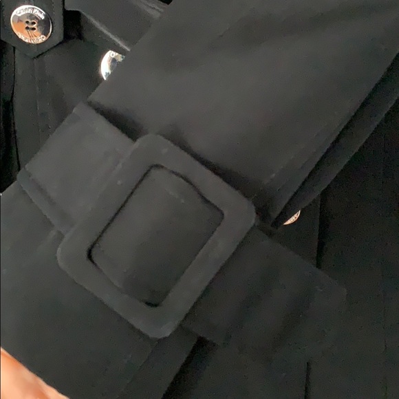 Calvin Klein Women’s Double Breasted Rain Jacket - Picture 3 of 6